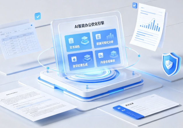 望江县AI重构现代办公体系 智能优化引擎助力企业轻量化高效运营